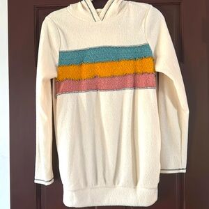 NWOT LOVELY MELODY SWEATER HOODIE.